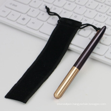 Luxury wood pen brass copper wooden fountain pen ink business gift pen with custom logo